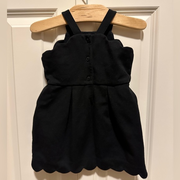 Black Embroidered Wildflower Dress - Picture 4 of 4